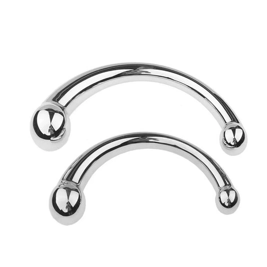 Anal Hooks Anal 5858 Double Stainless Ended Hook Steel Elegant 1001